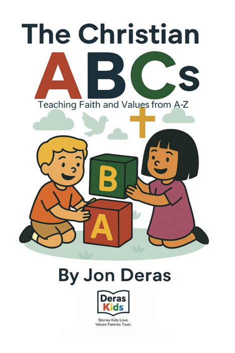 Cover of The Christian ABCs: Teaching Faith and Values from A–Z by Jon Deras